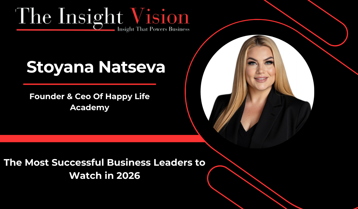 Dr. Stoyana Natseva: Empowering Global Transformation as CEO of Happy Life Academy